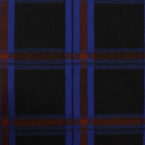 Bold Plaid Viscose Stretch Knit Fabric