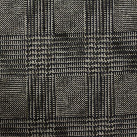 Bold Plaid Polyester Stretch Knit Fabric