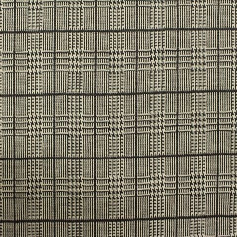 Bold Plaid Viscose Stretch Knit Fabric