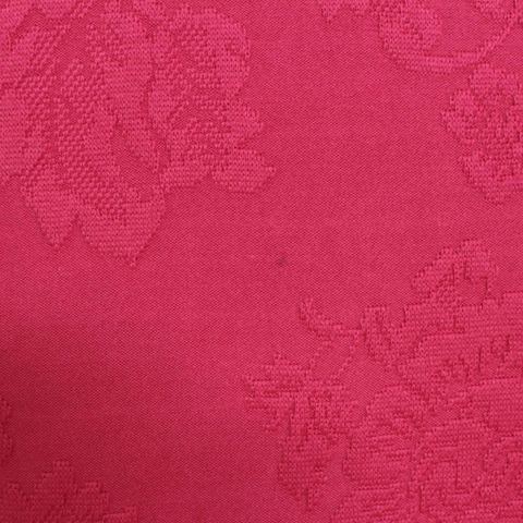 Pink Tone-on-Tone Floral Pointelle Knit, Viscose-Acrylic