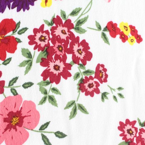 Bold Floral 100% Viscose Woven Fabric