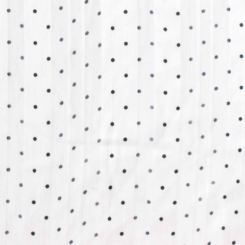 Fine Dotted 100% Polyester Chiffon Fabric