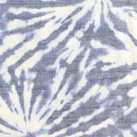 Blue Abstract Chiffon