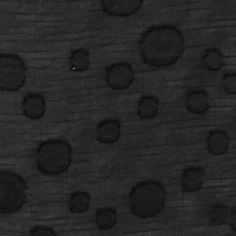 Black Dots Chiffon, Polyester