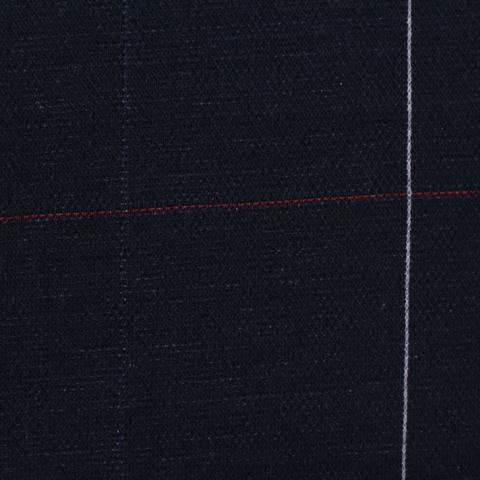 Plaid Cotton Polyester Stretch Knit Fabric