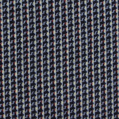 Plaid Polyester Stretch Knit Fabric