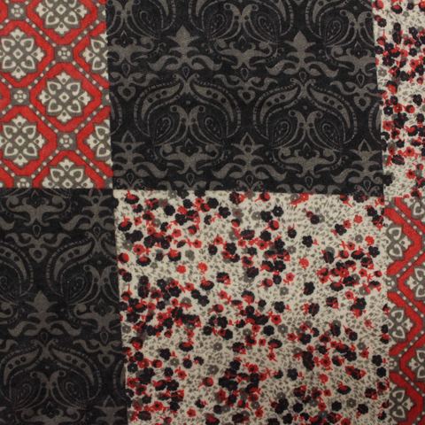 Printed 100% Polyester Knit Fabric