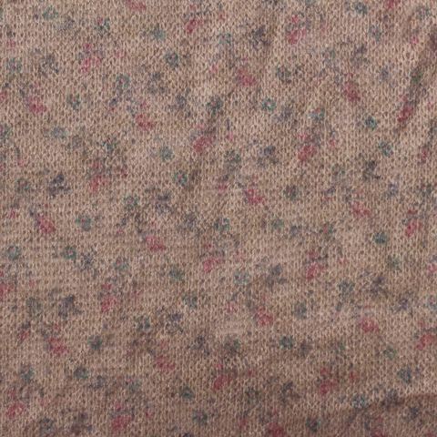 Printed 100% Acrylic Knit Fabric