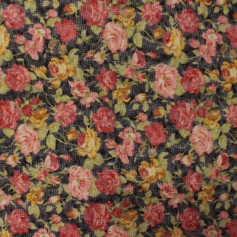 Bold Floral 100% Polyester Knit Fabric
