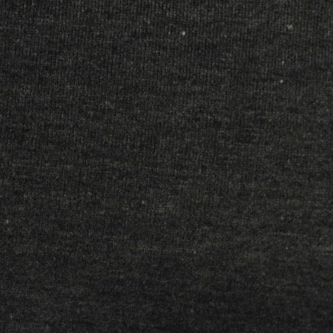 Charcoal Marl French Terry, Cotton-Poly