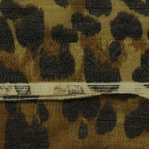 Animal Print Polyester Viscose Knit Fabric