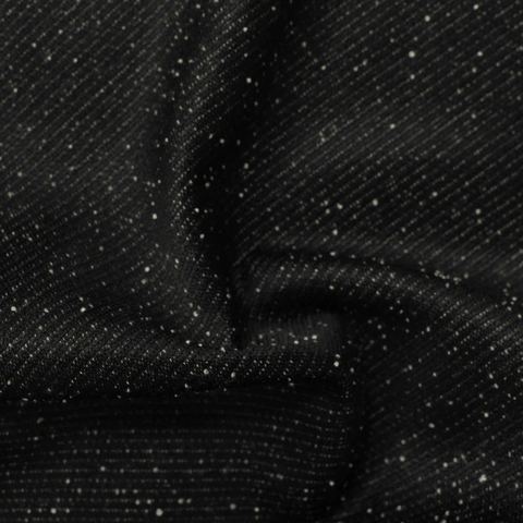 Heather Viscose Polyester Chunky Knit Fabric