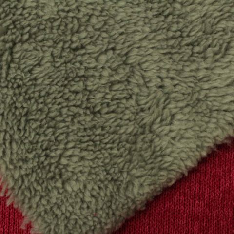 Brushed 100% Polyester Chunky Knit Fabric