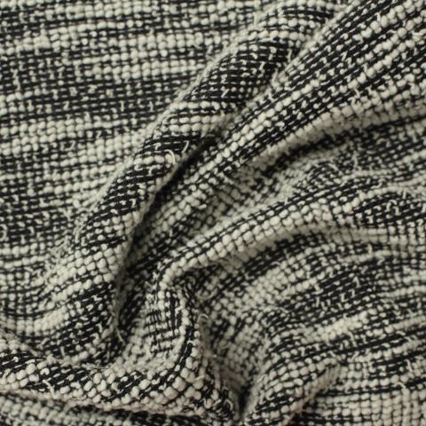 Heather Slub Polyester Cotton Interlock Knit Fabric