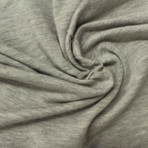 Heather Viscose Stretch Chunky Knit Fabric
