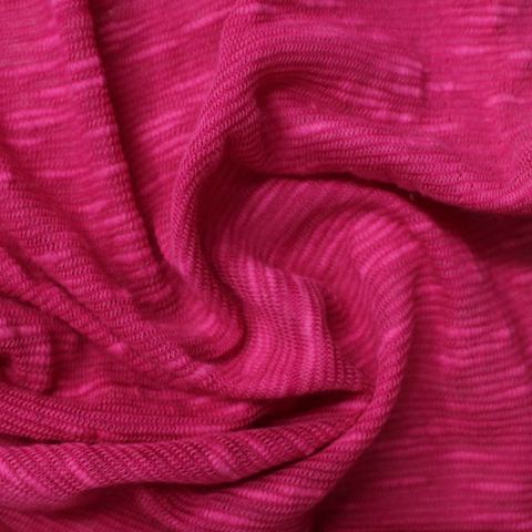 Heather Slub Cotton Viscose Chunky Knit Fabric