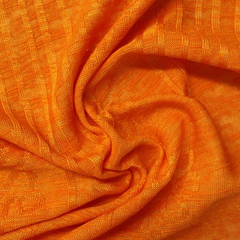 Jacquard 100% Polyester Rib Knit Fabric