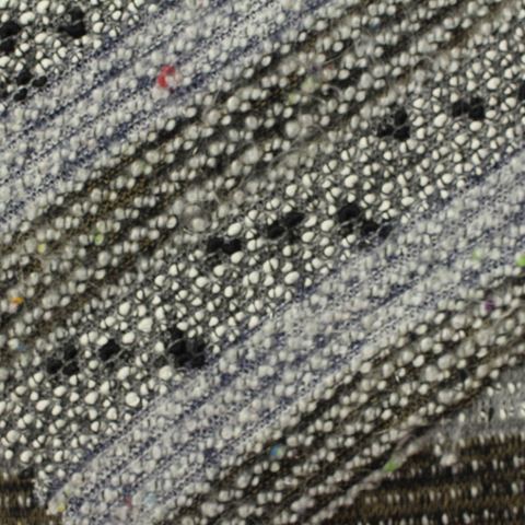 Jacquard Polyester Viscose Chunky Knit Fabric
