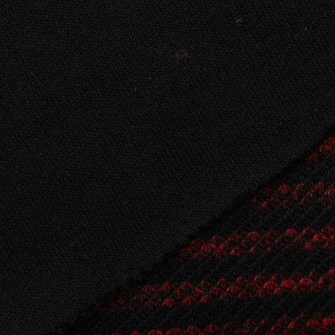 Jacquard Polyester Viscose Chunky Knit Fabric