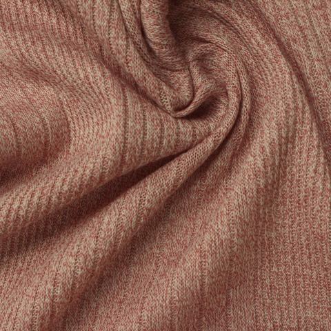 Heather Rib Knit Fabric