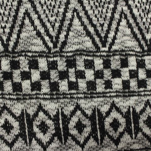 Jacquard Slub 100% Polyester Knit Fabric