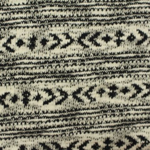 Jacquard Cotton Polyester Knit Fabric