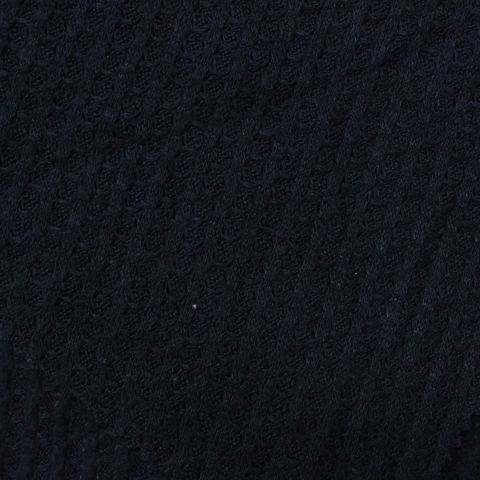 Dark Blue Tone-on-Tone Jacquard, Polyester