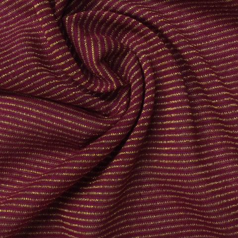 Fine Striped Knit Fabric