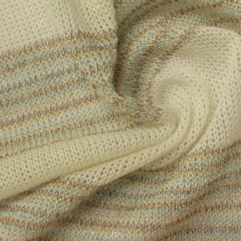Striped Chunky Knit Fabric