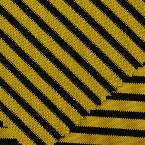 Striped Knit Fabric