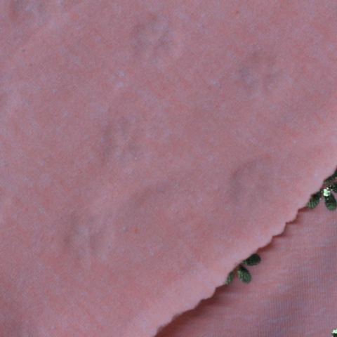 Fine Floral Knit Fabric