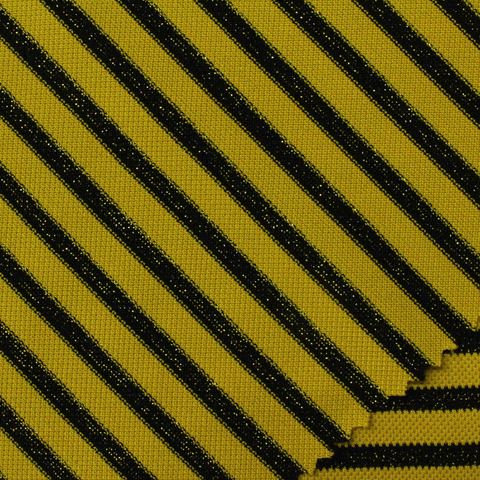 Striped Knit Fabric