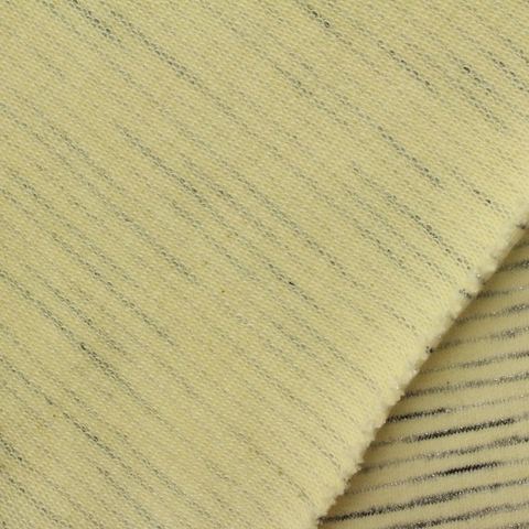 Fine Striped Cotton Polyester Knit Fabric