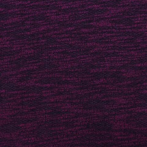 Heather Cotton Polyester Chunky Knit Fabric