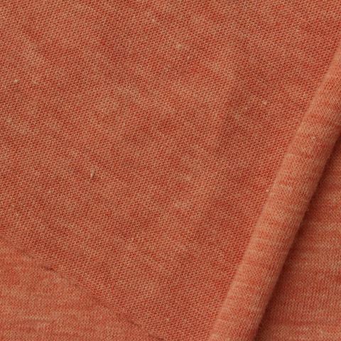 Heather Cotton Polyester Jersey Knit Fabric