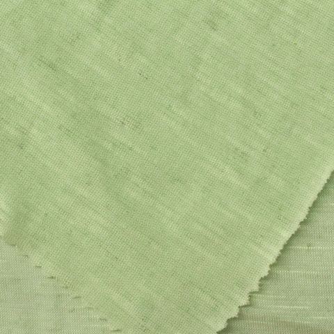 Slub Viscose Linen Jersey Knit Fabric