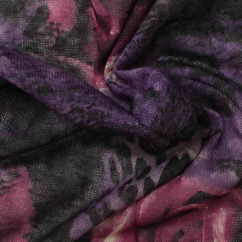 Animal Print 100% Polyester Knit Fabric