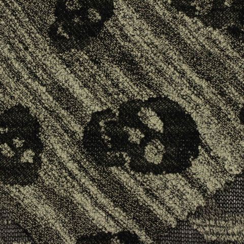Jacquard Slub Viscose Polyester Stretch Knit Fabric