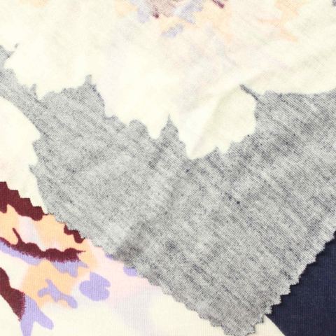 Printed 100% Viscose Knit Fabric