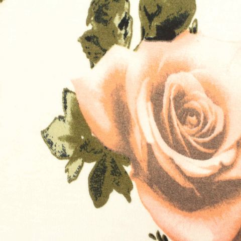 Bold Floral 100% Viscose Knit Fabric