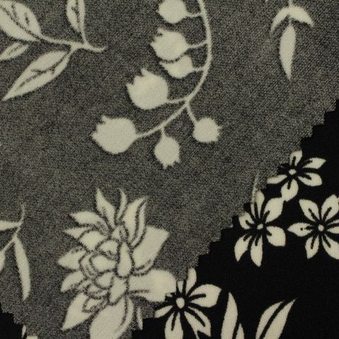 Jacquard 100% Polyester Knit Fabric