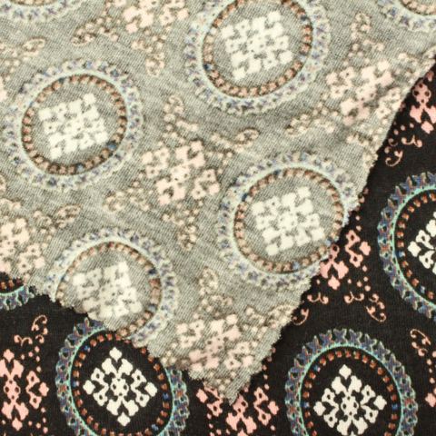 Printed 100% Viscose Knit Fabric