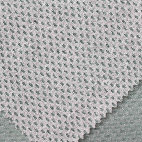 Jacquard Viscose Nylon Interlock Knit Fabric
