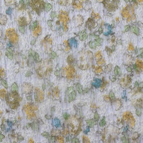 Fine Floral Knit Fabric