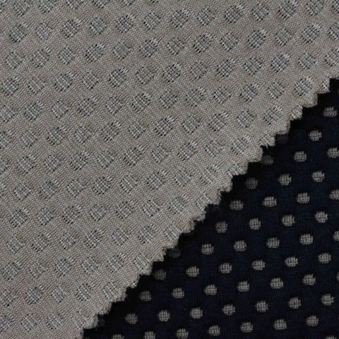 Jacquard Polyester Stretch Knit Fabric