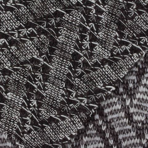 Jacquard 100% Polyester Knit Fabric