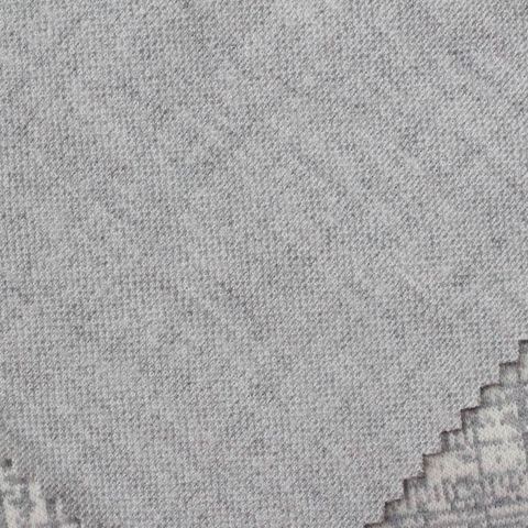 Jacquard Polyester Cotton Knit Fabric