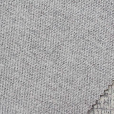 Jacquard Polyester Cotton Stretch Knit Fabric