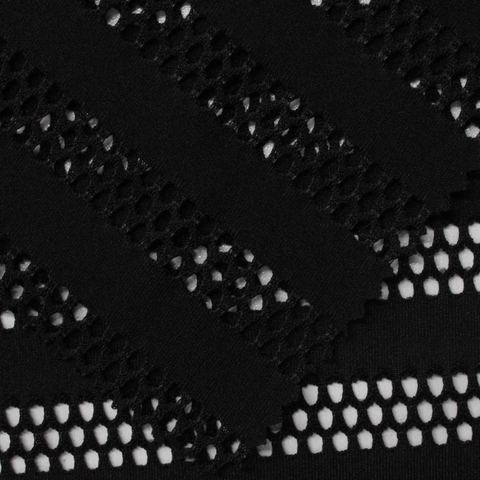 Jacquard Polyester Stretch Knit Fabric