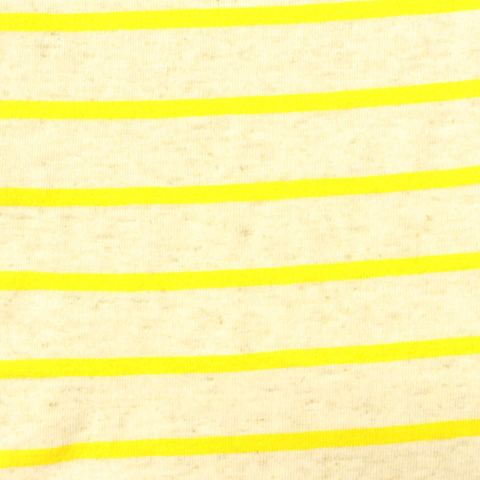 Striped Viscose Linen Stretch Knit Fabric